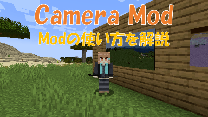 マイクラ 神mod Camera Mod カメラ の使い方 写真が撮れる ビビアンのマイクラ攻略ブログ
