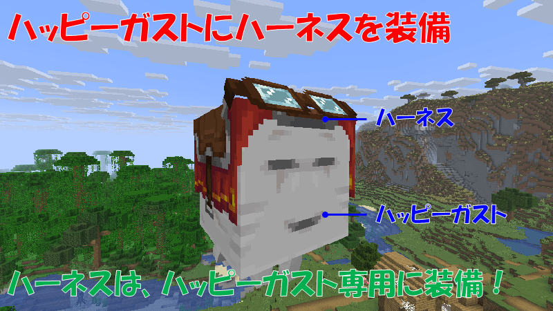 ハーネスの使い方