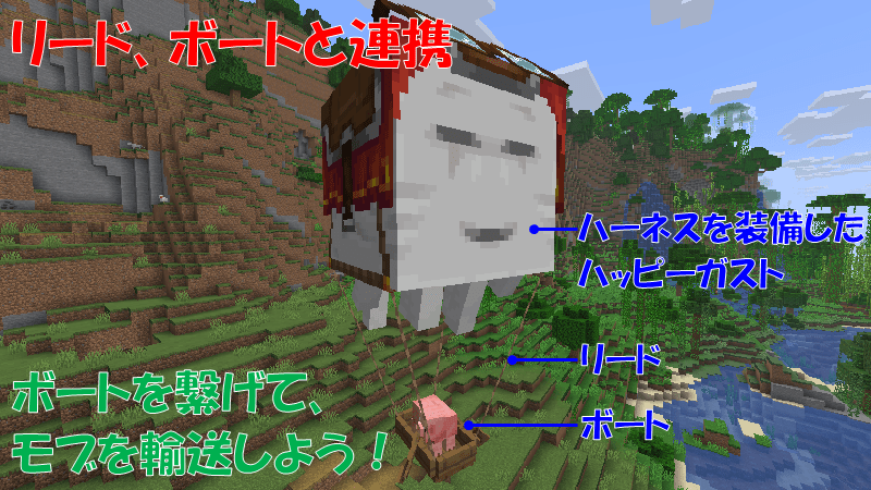 ハーネスの使い方
