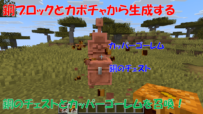 銅のチェスト